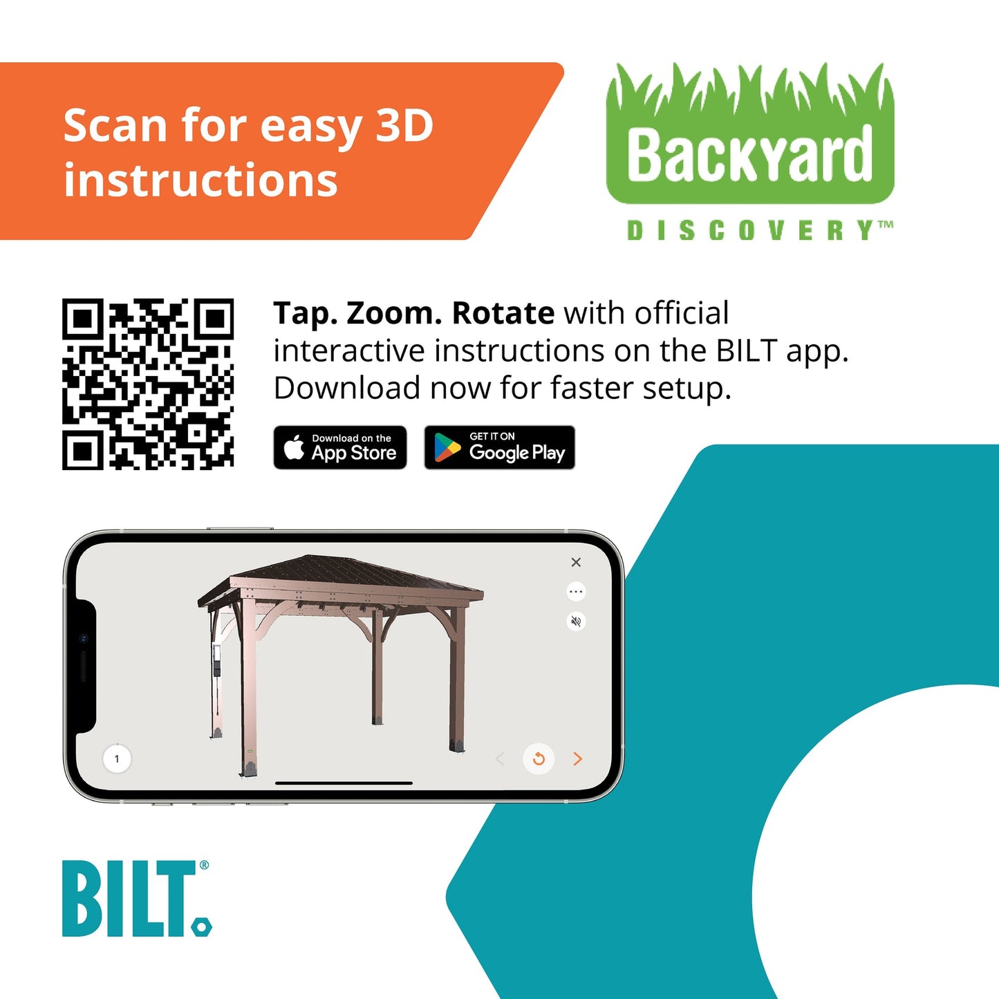 Backyard Discovery 12x10 Barrington Gazebo