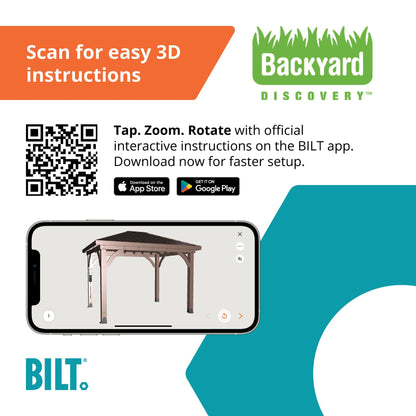 Backyard Discovery 12x10 Barrington Gazebo