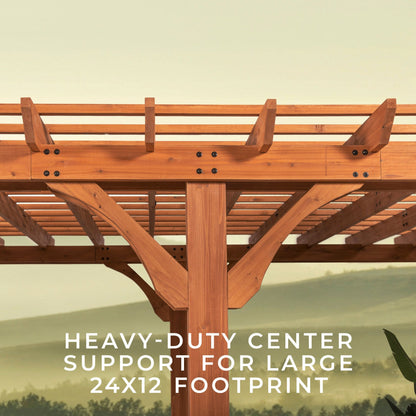 Suncast 24x12 Beaumont Pergola