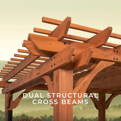 Suncast 24x12 Beaumont Pergola