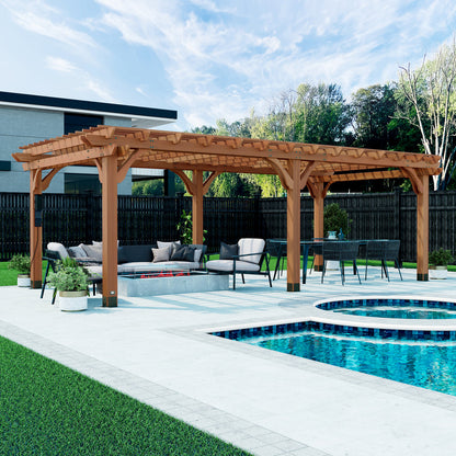 Suncast 24x12 Beaumont Pergola
