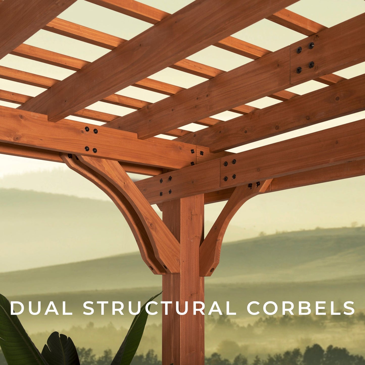 Suncast 24x12 Beaumont Pergola