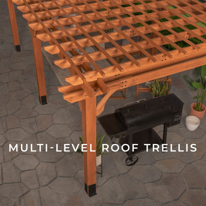 Suncast 24x12 Beaumont Pergola