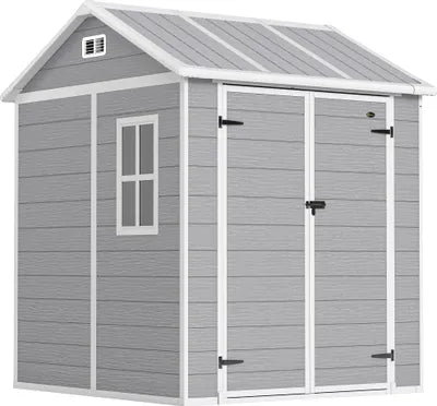 Keter Artisan 7x7 Gerätehaus - 214x218x226cm, 8,3 m³, grau, wetterfest