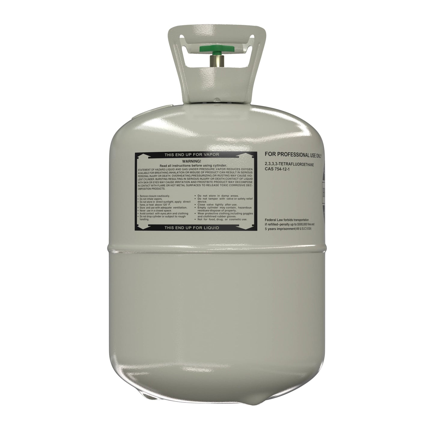 11Lb R1234YF Refrigerant Gas R-1234YF