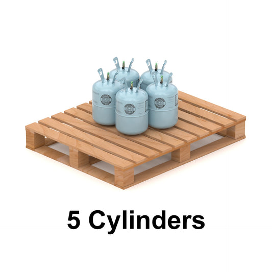 30Lb R134A Refrigerant Gas R-134A | (5 Cylinders / 150lb Total)