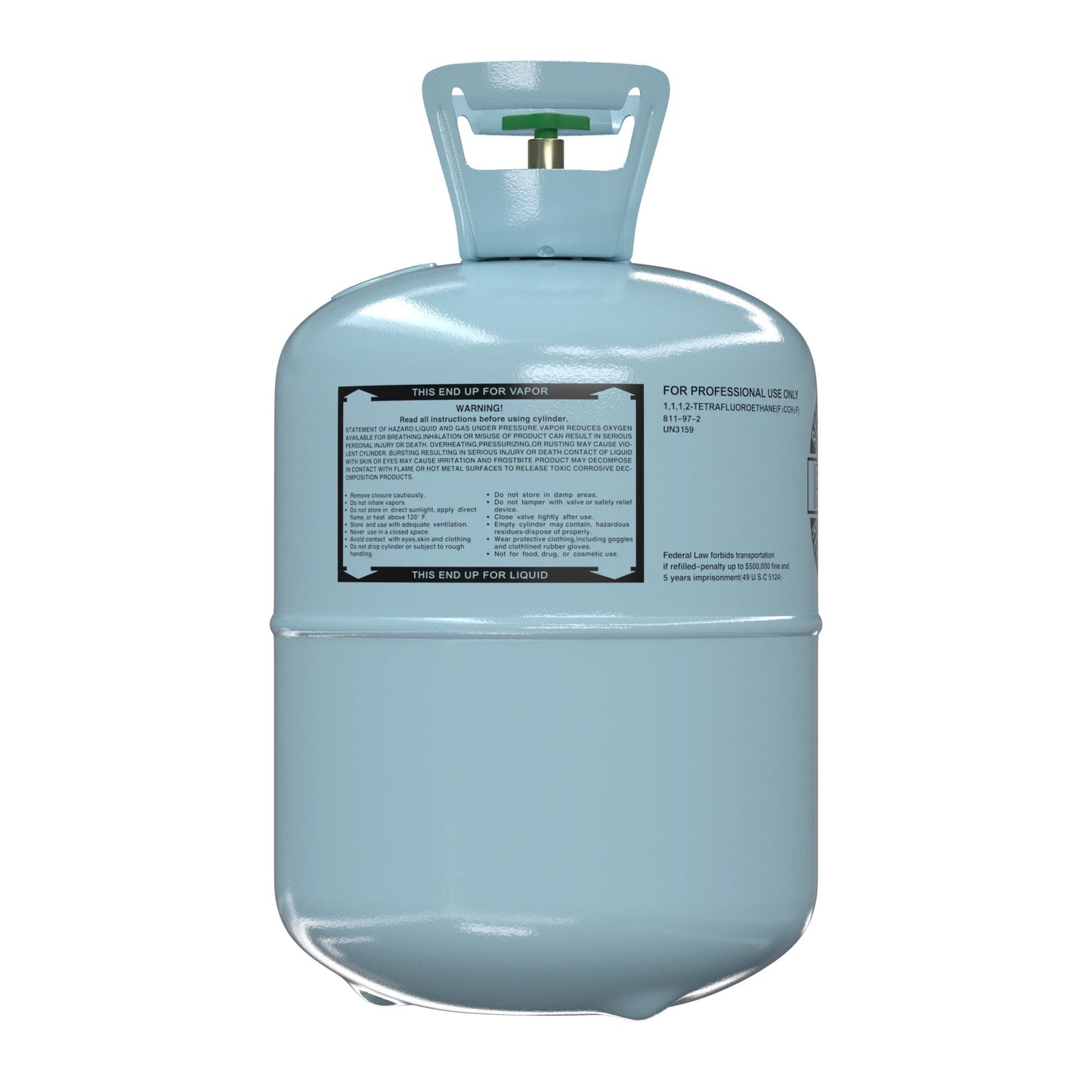 30Lb R134A Refrigerant Gas R-134A