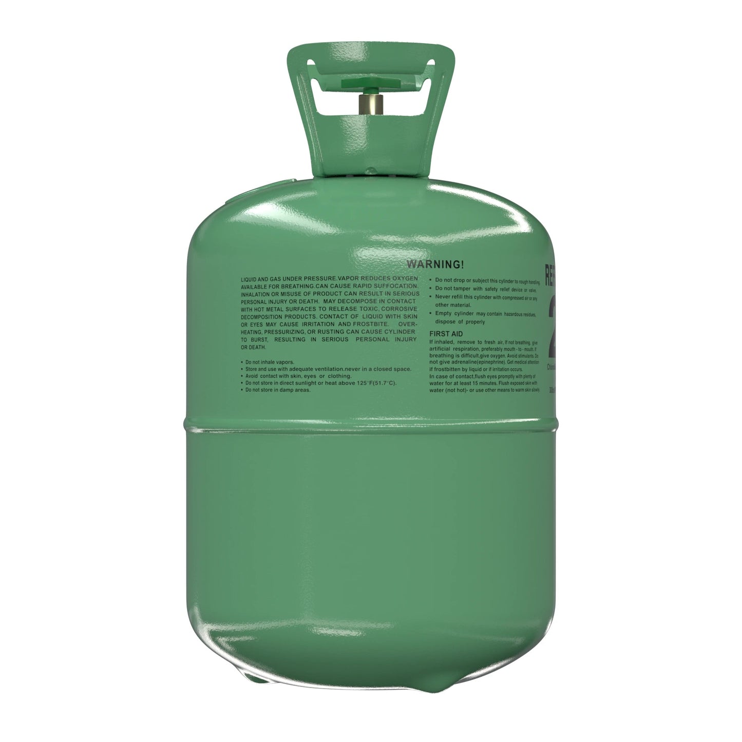 25Lb R410A Refrigerant Gas R-410A | (5 Cylinders / 125lb Total)