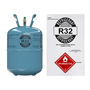 20.9Lb R32 Refrigerant Gas R-32 | (5 Cylinders / 104.5lb Total)