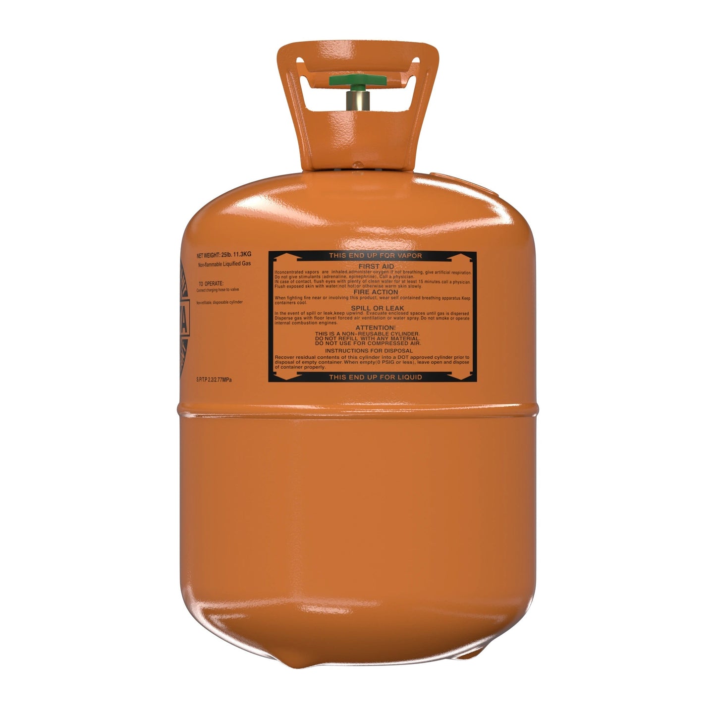 25Lb R407A Refrigerant Gas R-407A